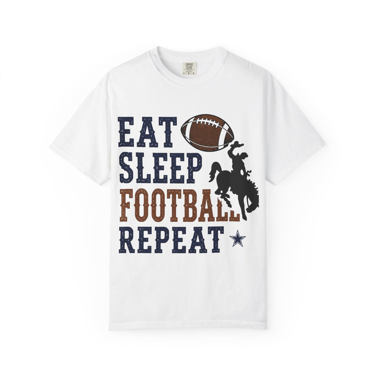 Eat Sleep Football Tee