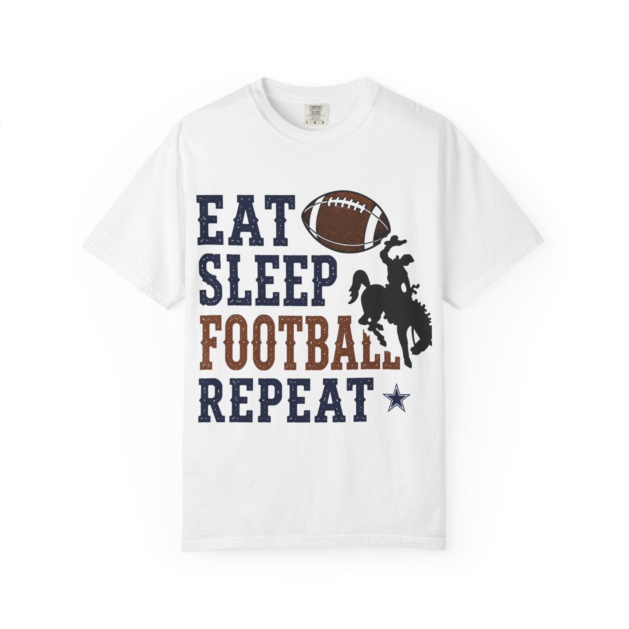 Eat Sleep Football Tee